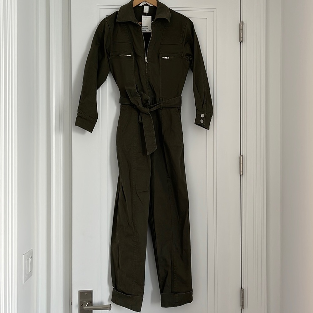 NWT H&M Green Jumpsuit